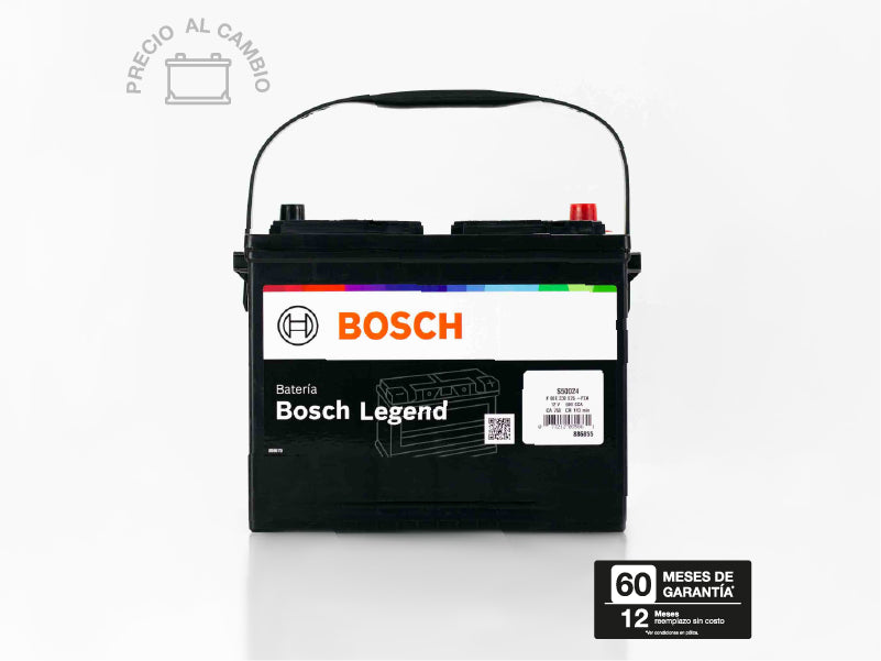 BATERIA BOSCH LEGEND S5 BCI 24 600 AMP G3