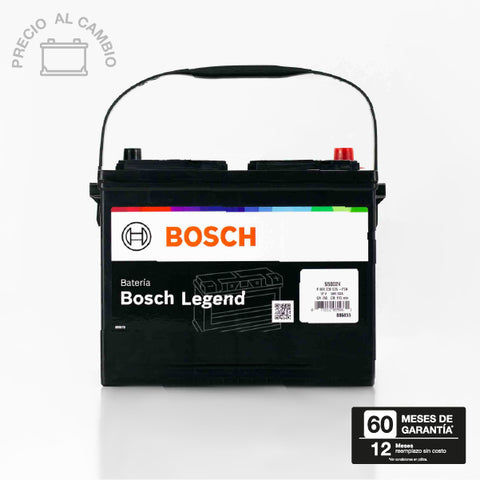 BATERIA BOSCH LEGEND S5 BCI 24 600 AMP G3