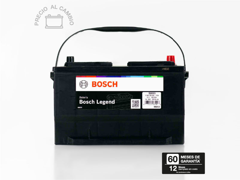BATERIA BOSCH LEGEND S5 BCI 65 850 AMP G4