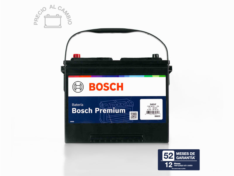BATERIA BOSCH S4 BCI 24R 530 AMP G3