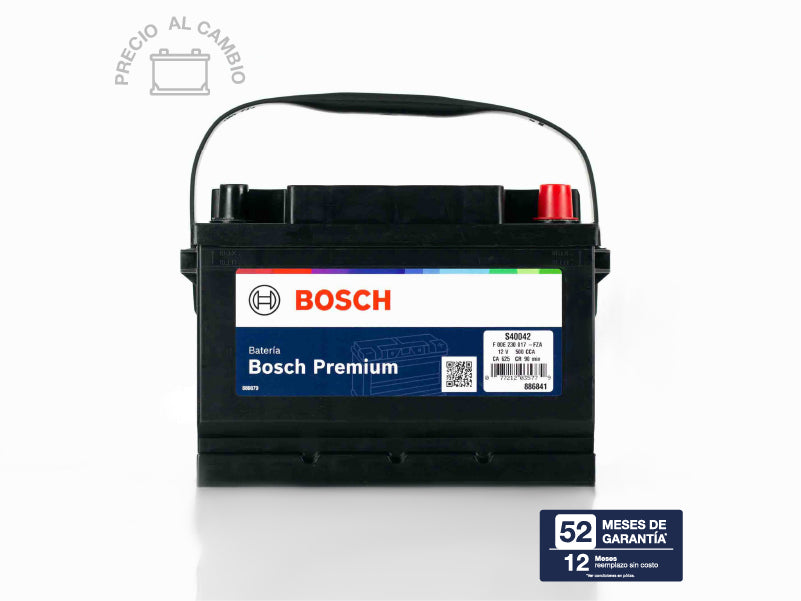 BATERIA BOSCH S4 BCI 42 500 AMP G2