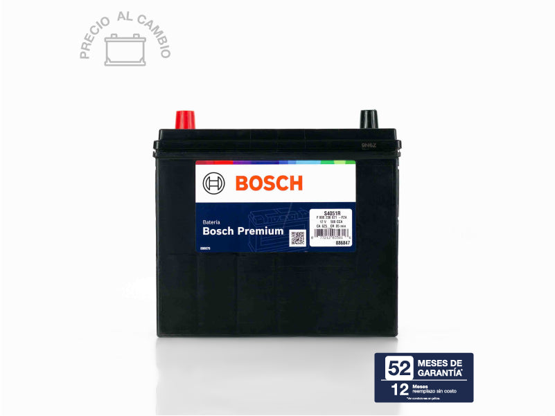 BATERIA BOSCH S4 BCI 51R 500 AMP G2