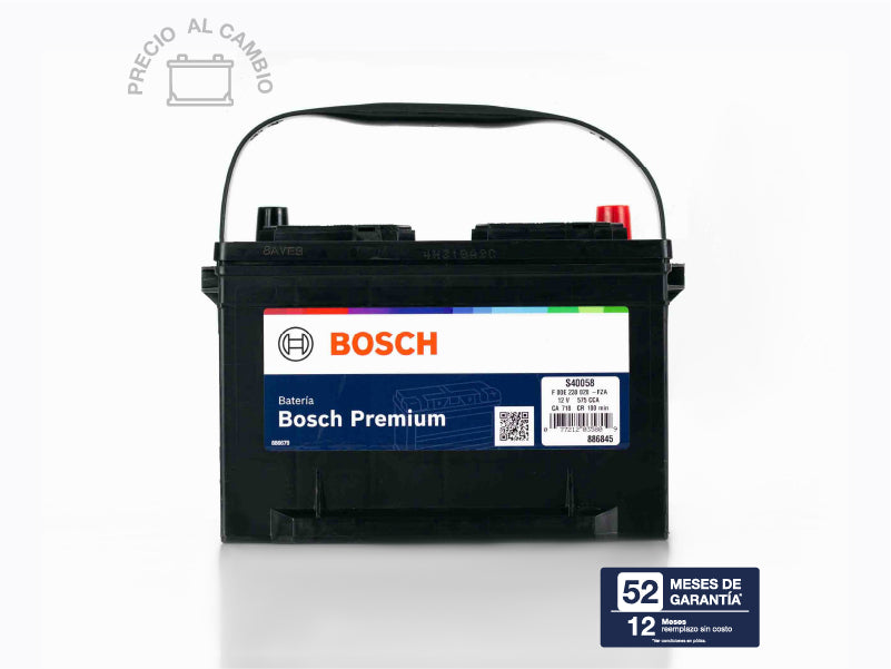 BATERIA BOSCH S4 BCI 58 575 AMP G2