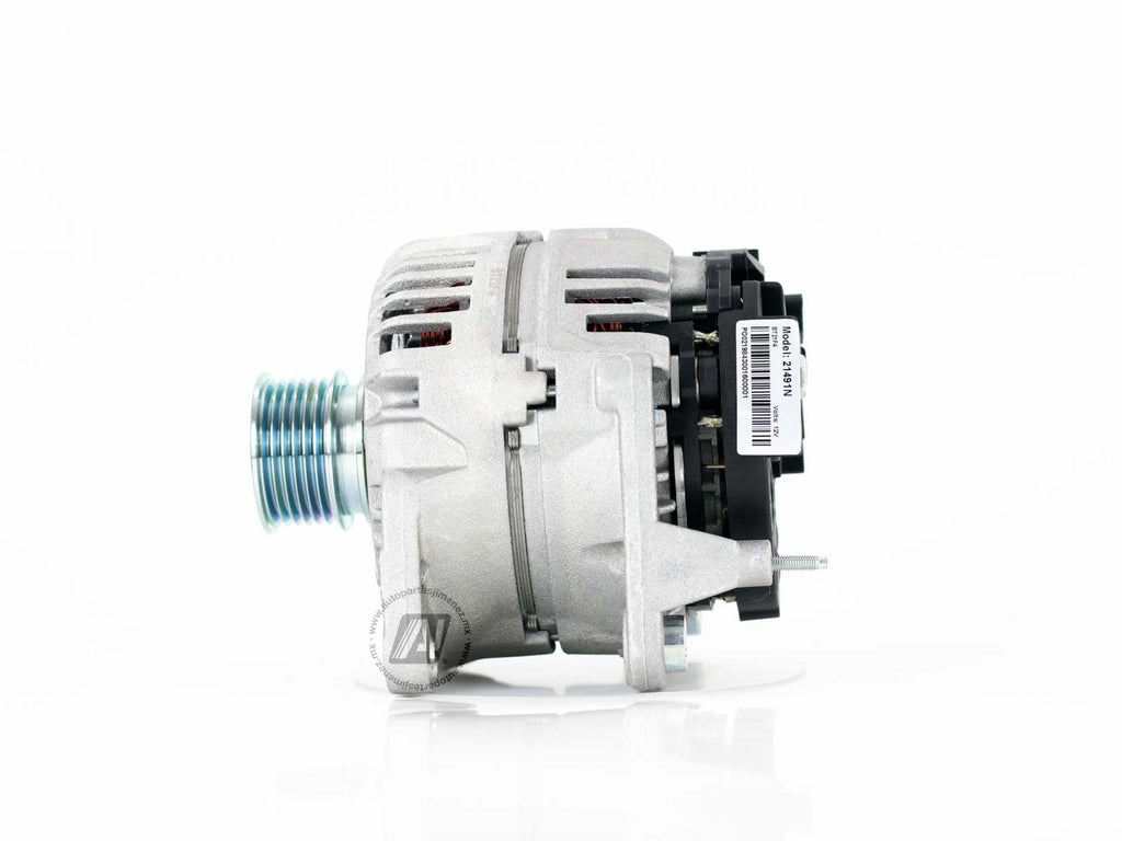 ALTERNADOR BOSCH VW CROSSFOX LUPO POLO IBIZA CORDOBA CON AA CON DH 03-06 90A 12V     WAI     REF  21481 21491     REEMPLAZA A VALEO