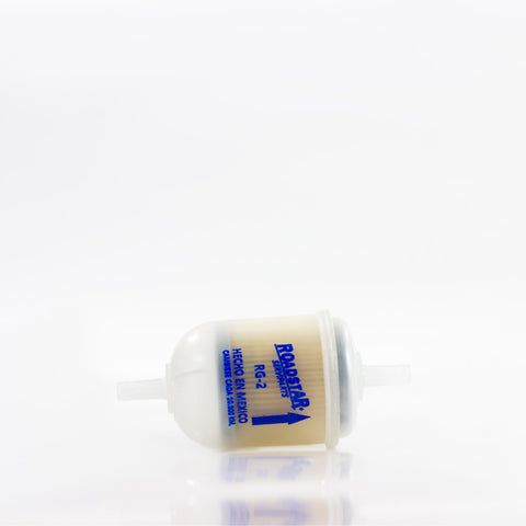 FILTRO GASOLINA  UNIVERSAL PLASTICO VW SEDAN 74-92 1/4
