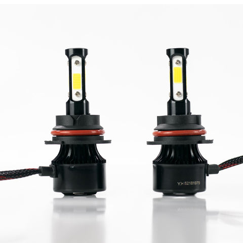 FOCO HYPER LED 9007 12V JUEGO 4 CARAS