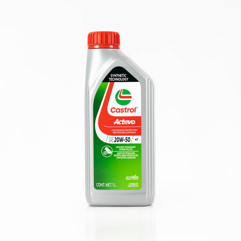 ACEITE CASTROL MOTO ACTEVO 4T 20W50 946ML