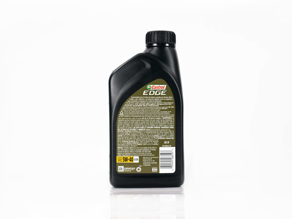 ACEITE CASTROL EDGE 5W40 SINTETICO 946ML