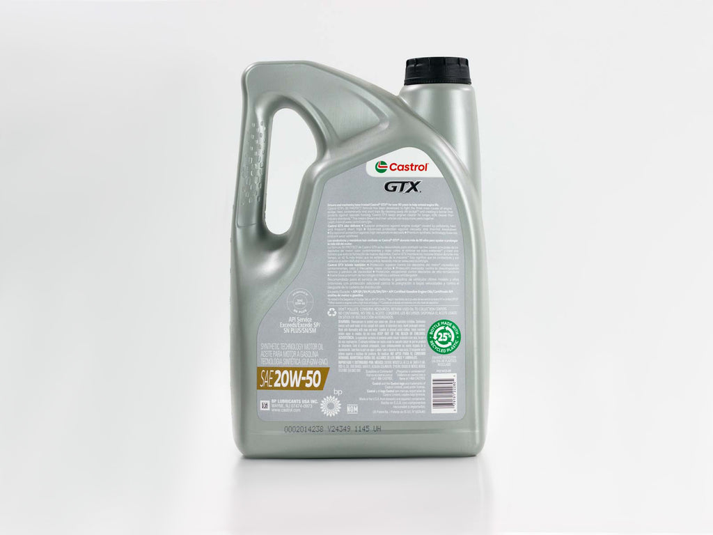 ACEITE CASTROL GTX 20W50 4.73L