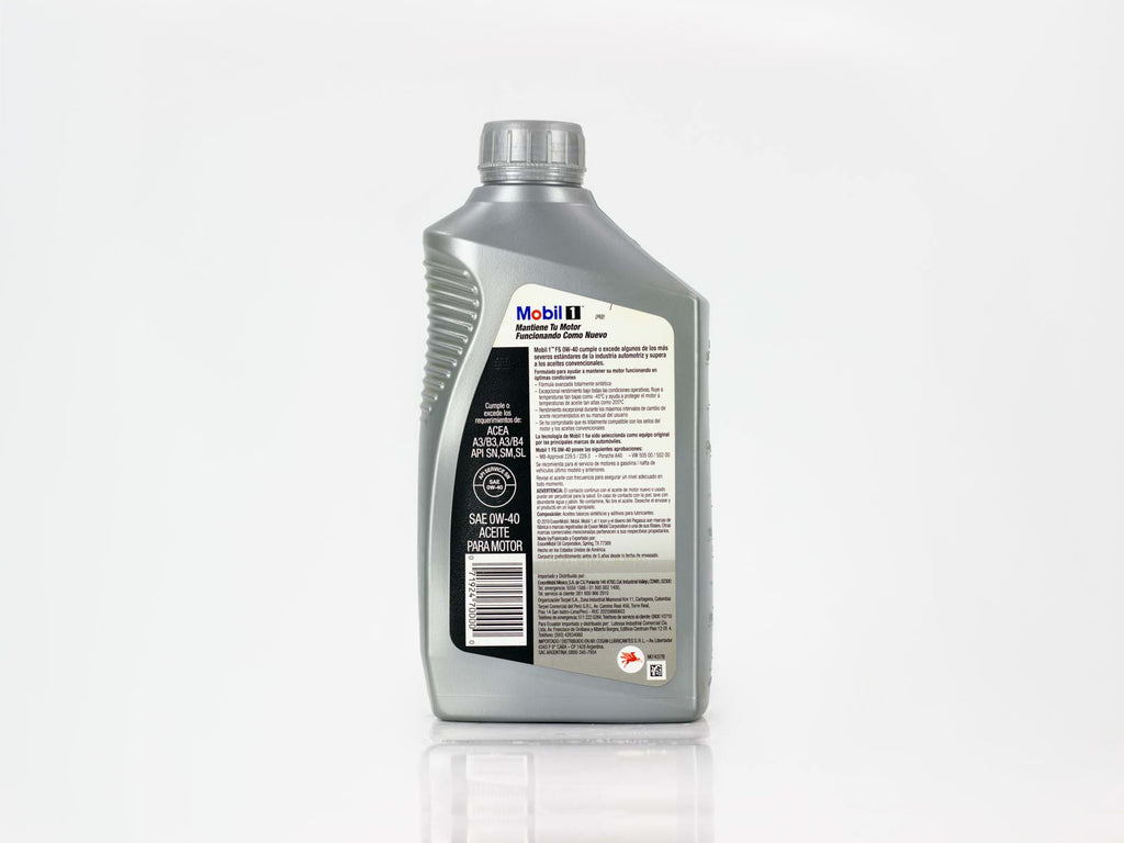 ACEITE MOBIL 1 0W40 SINTETICO 946ML
