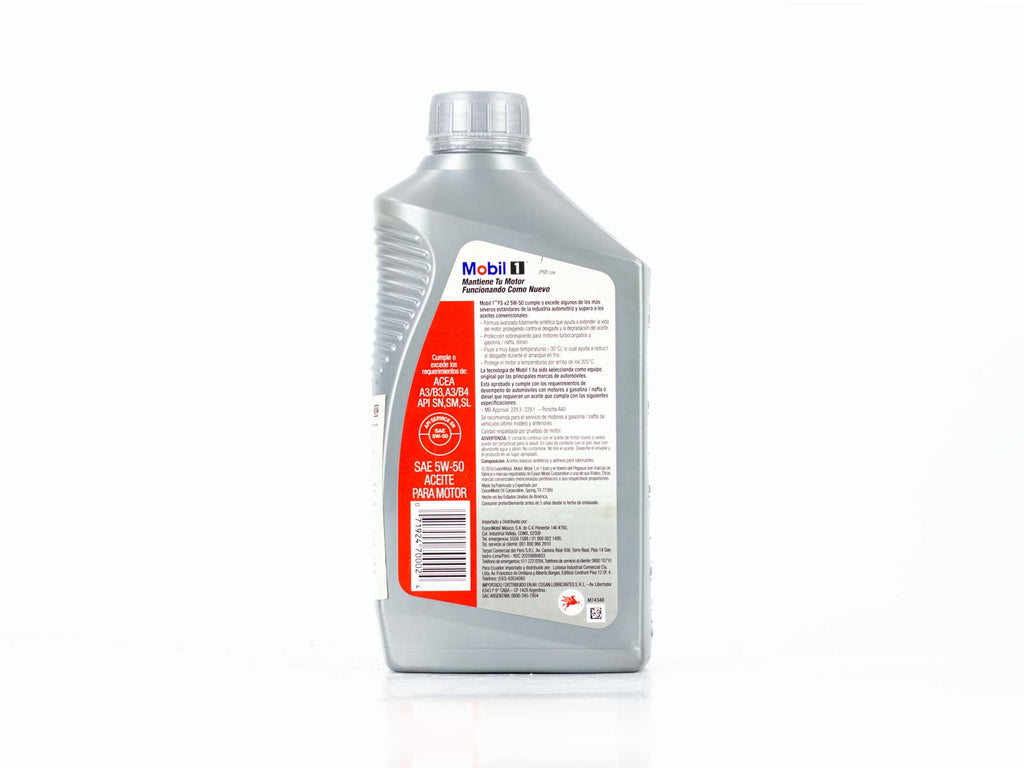 ACEITE MOBIL 1 5W50 SINTETICO 946ML
