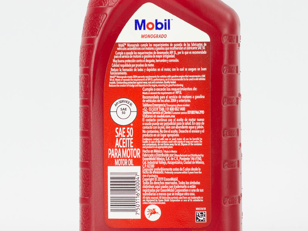 ACEITE MOBIL HD50 946ML
