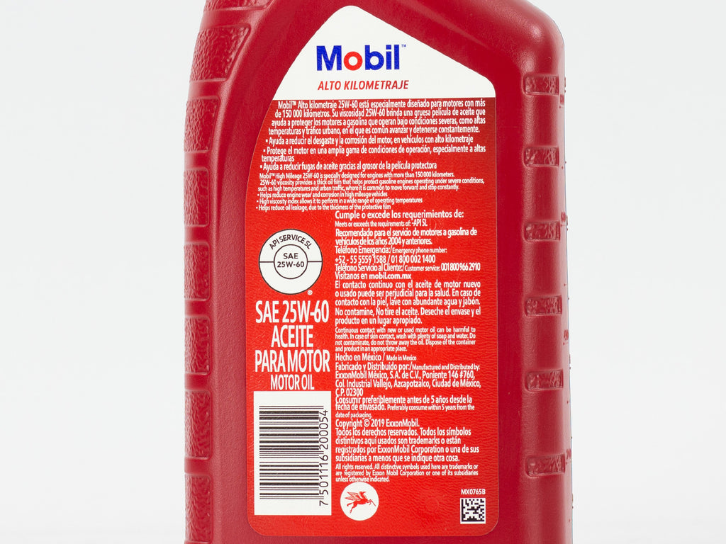 ACEITE MOBIL ESPECIAL 25W60 AK 946ML