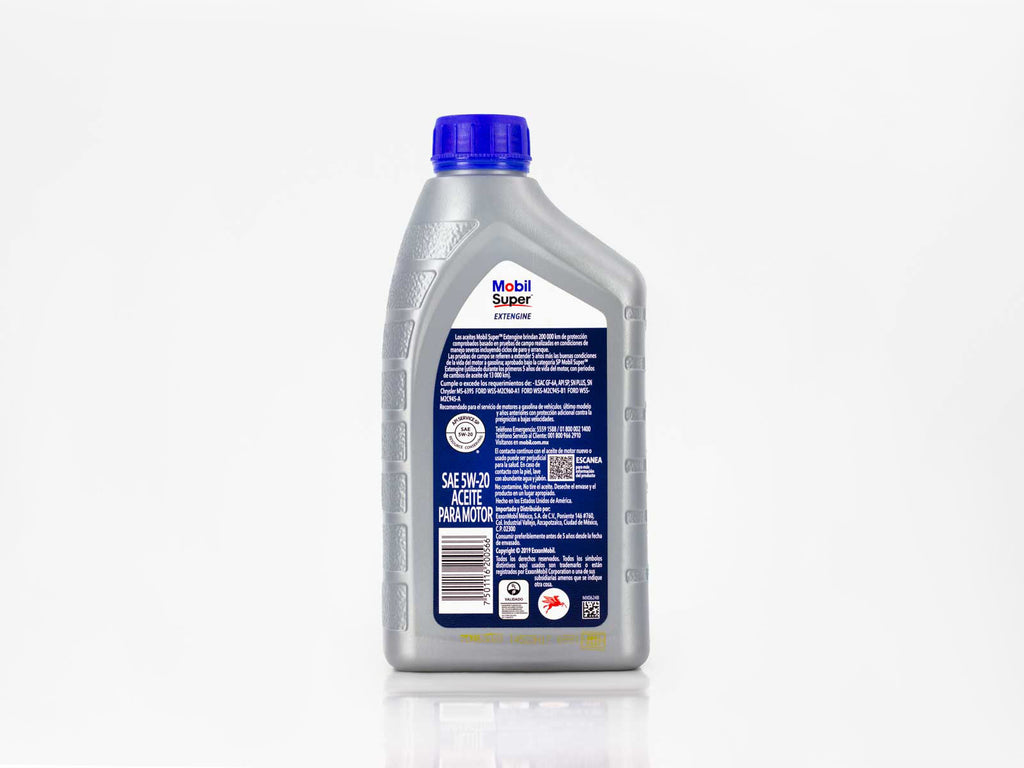 ACEITE MOBIL SUPER EXTENGINE 5W20 946ML