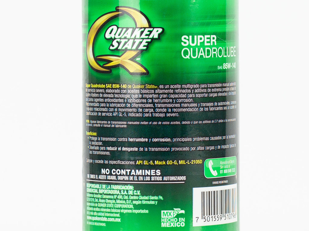ACEITE QUAKER 85W140 946ML