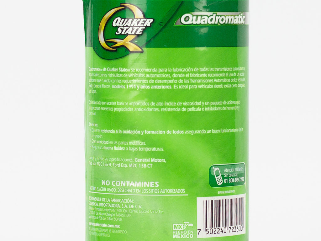 ACEITE QUAKER ATF QUADROMATIC 946ML