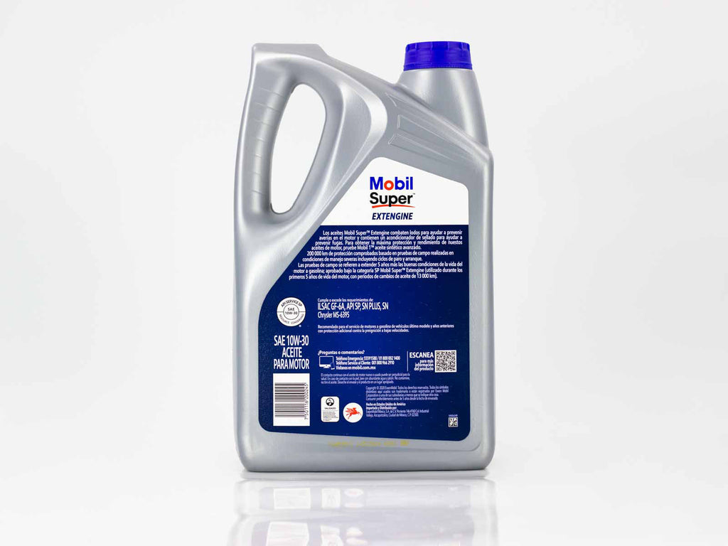 ACEITE MOBIL SUPER EXTENGINE 10W30 5LT