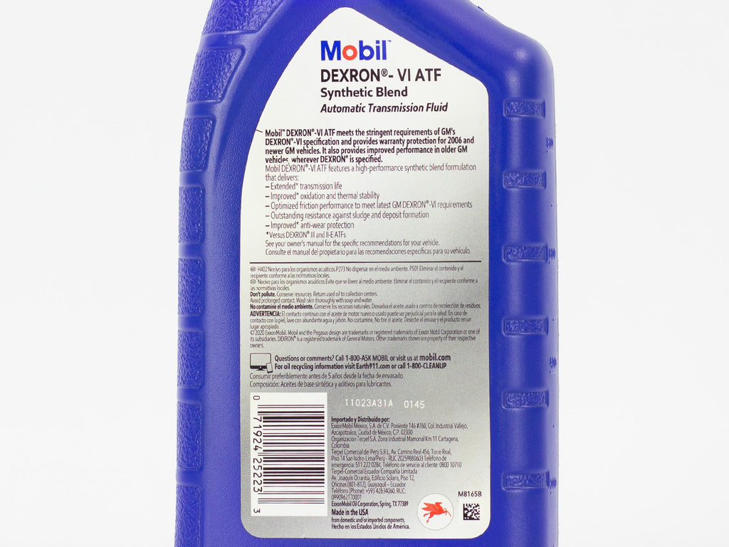 ACEITE MOBIL ATF DEXRON VI 946ML