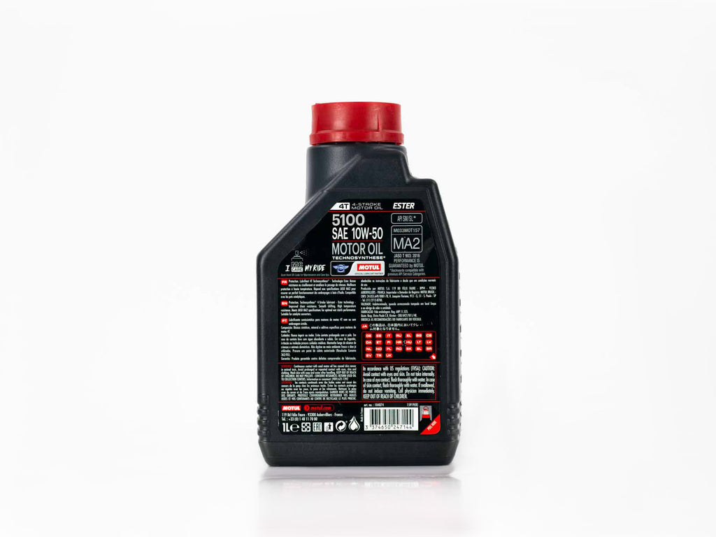 ACEITE MOTUL  MOTO 5100 4T 10W50 TECHNOSYNTHESE 1LT