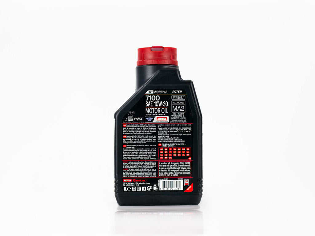 ACEITE MOTUL  MOTO 7100 4T 10W30 SINTETICO 1LT