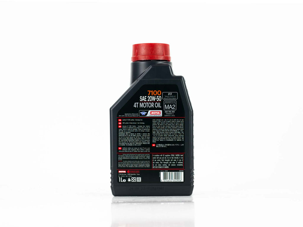 ACEITE MOTUL  MOTO 7100 4T 20W50 SINTETICO 1LT