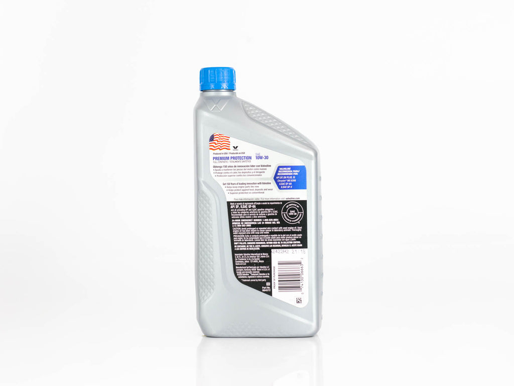 ACEITE VALVOLINE PREMIUM 10W30 SINTETICO 946ML