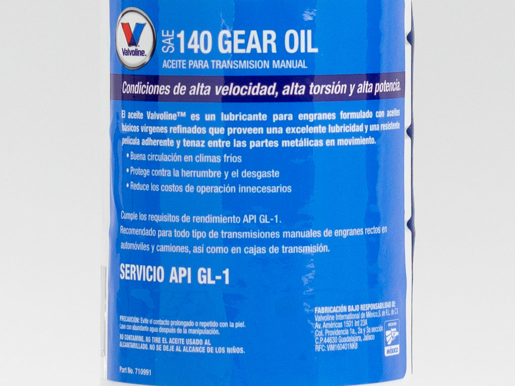 ACEITE VALVOLINE 140 946ML