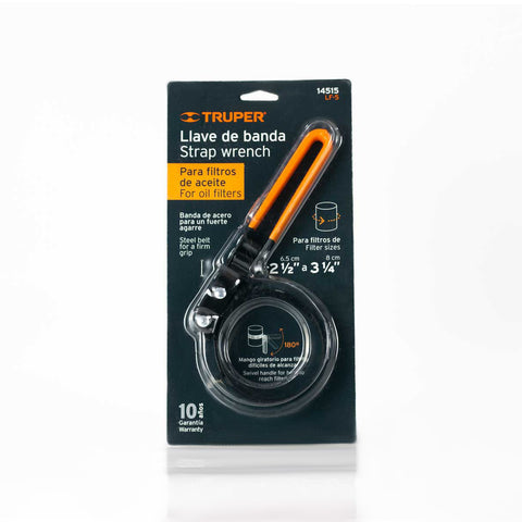 EXTRACTOR FILTRO ACEITE CHICO     TRUPER