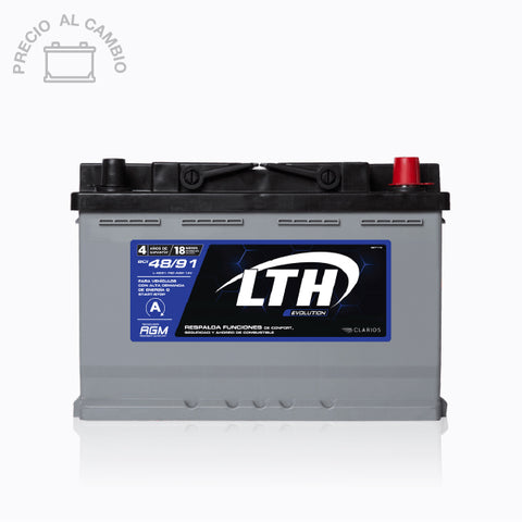 BATERIA LTH AGM BCI 48/91 (LN3) 760 AMP G3