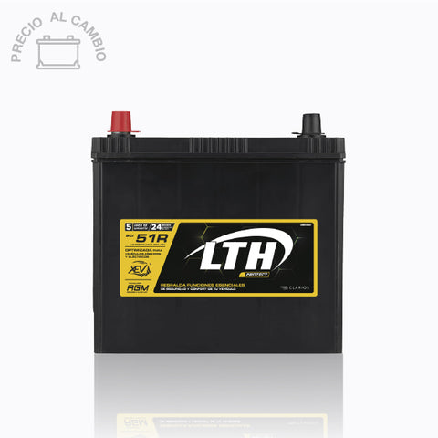 BATERIA LTH AGM PROTECT BCI 51R (B24L) 410 AMP G2