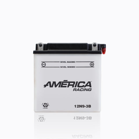 BATERIA MOTO AMERICA 12N9-3B 85 AMP 9 A/H (-)/(+)