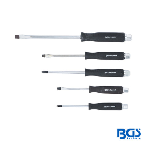 DESARMADOR CON HEXAGONO 5 PIEZAS     BGS     REF 35840