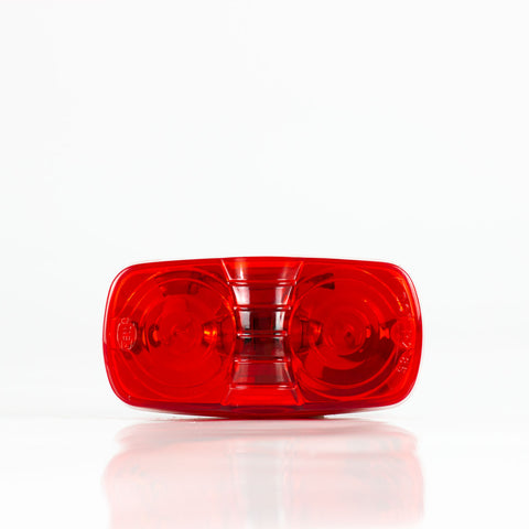 PLAFON LATERAL DOBLE OPTICA TIPO HELLA ROJO     HELLA