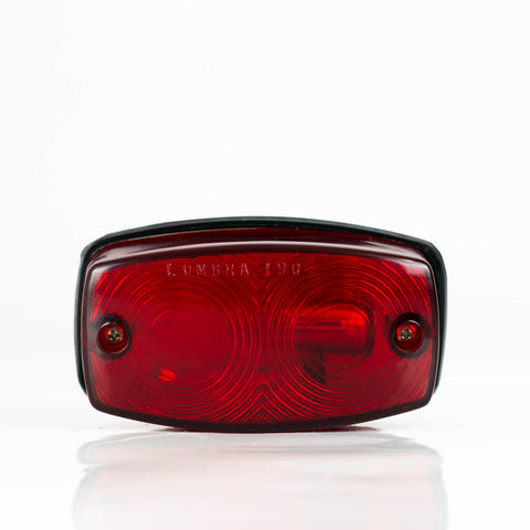 PLAFON RECTANGULAR DOBLE OPTICA  ROJO