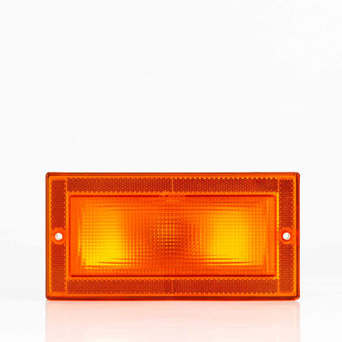 PLAFON RECTANGULAR MINIBUS AMBAR     307-A