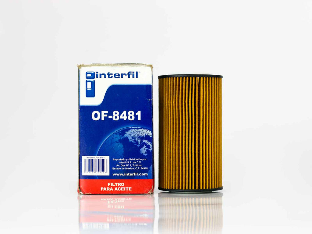 FILTRO ACEITE CARTUCHO MERCEDES BENZ ML320 00-06     INTERFIL     REF CH-8481 OF-8481 51145