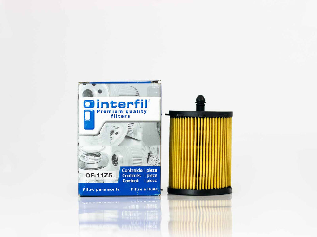 FILTRO ACEITE CARTUCHO PEUGEOT PARTNER DIESEL 09-18     INTERFIL     REF OF-11Z5 WL7305 HU716/2X