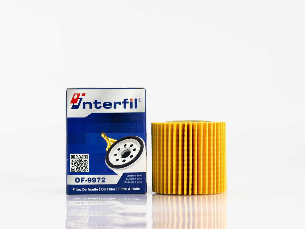 FILTRO ACEITE CARTUCHO TOYOTA CAMRY HIGHLANDER RAV4 SIENNA 06-20 TACOMA 16-19     INTERFIL     REF PH-9972 OF-9972 57047