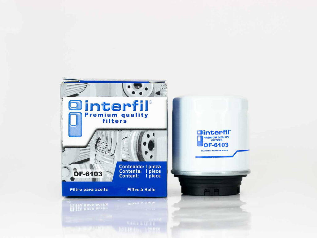 FILTRO ACEITE VW VENTO 14-18 VW SEAT 1.4L TURBO     INTERFIL     REF PH-10757 OF-6103 WL7494