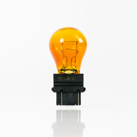 FOCO 3157 12V 2 POLOS AMBAR     SYLVANIA