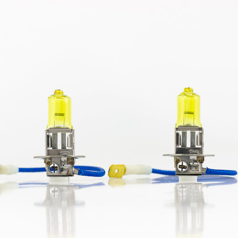 FOCO HALOGENO H3 12V 55W YELLOW LIGHT JUEGO     HELLA