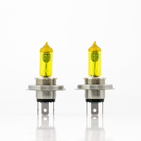 FOCO HALOGENO H4 9003 12V 60/55W YELLOW LIGHT JUEGO     HELLA