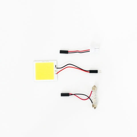 FOCO LED LUZ INTERIOR UNIVERSAL CUADRADO BLANCO