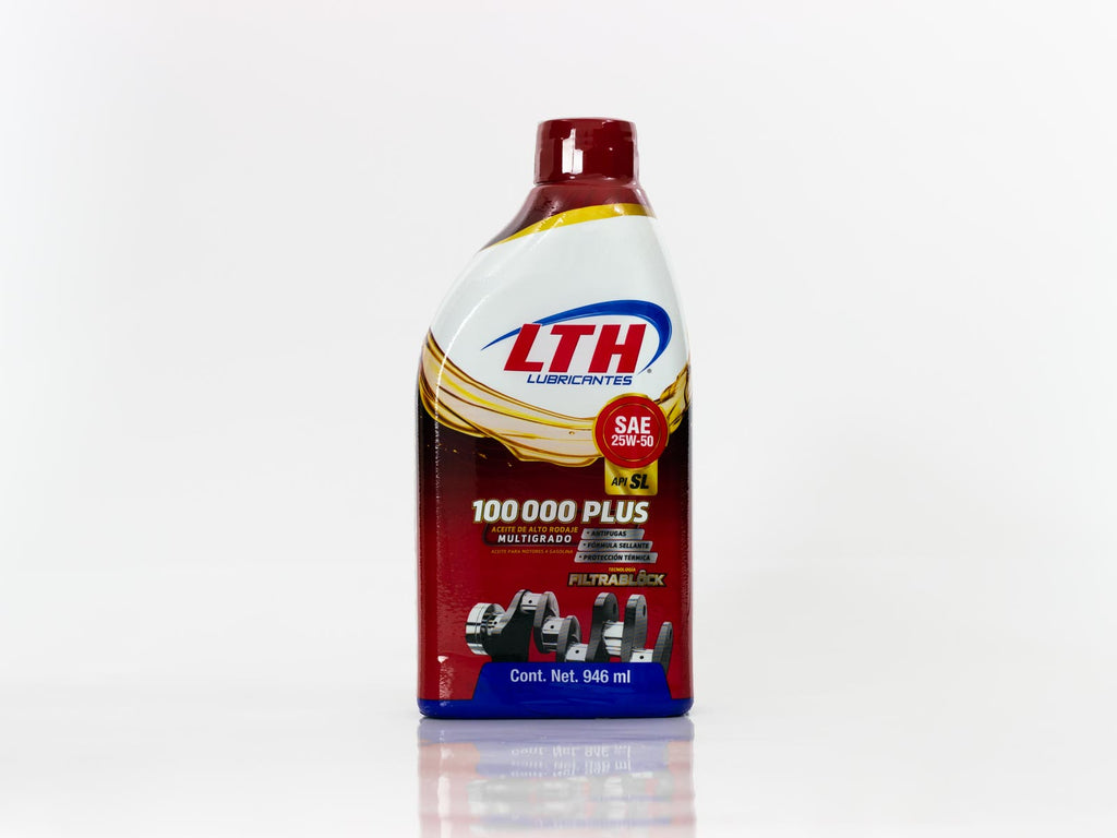 ACEITE LTH 25W50 API SL 946ML (100,000 PLUS)