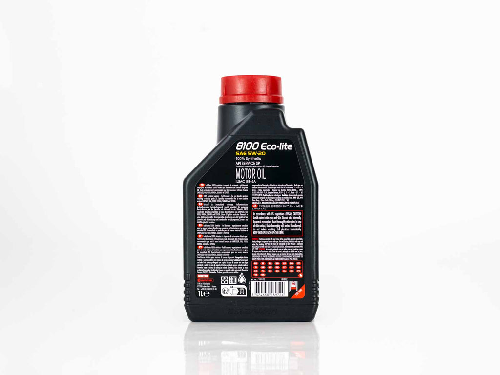 ACEITE MOTUL 8100 ECO-LITE 5W20 SINTETICO 1LT