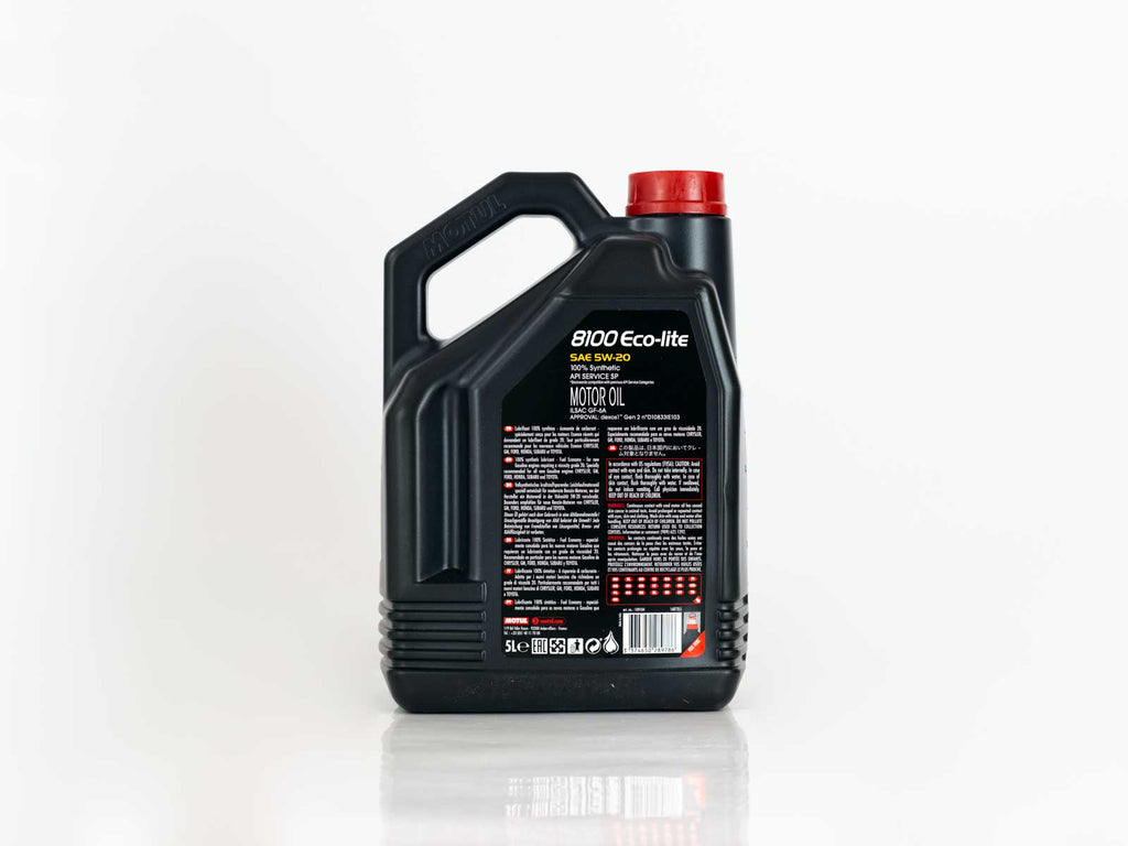ACEITE MOTUL 8100 ECO-LITE 5W20 SINTETICO 5LT