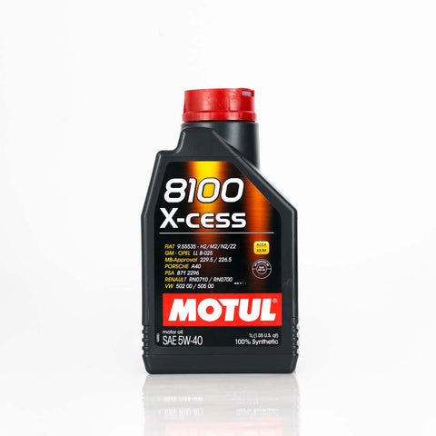 ACEITE MOTUL 8100 X-CESS 5W40 SINTETICO 1LT