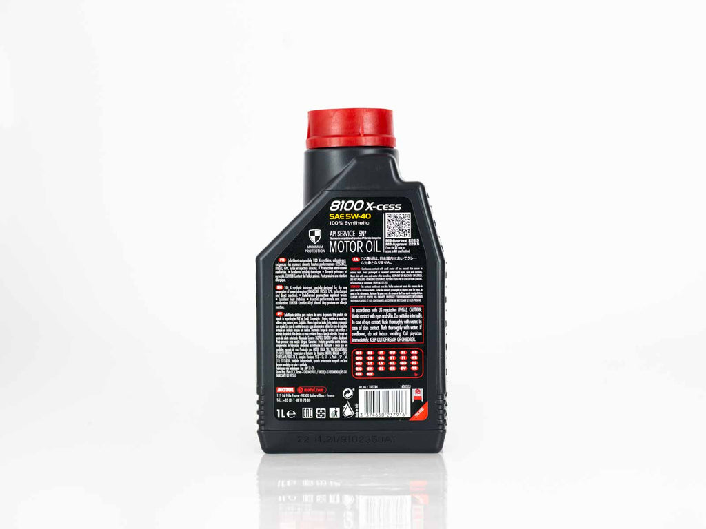 ACEITE MOTUL 8100 X-CESS 5W40 SINTETICO 1LT
