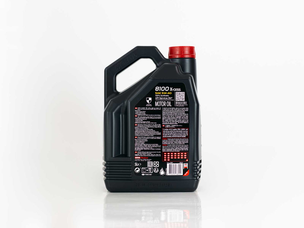 ACEITE MOTUL 8100 X-CESS 5W40 SINTETICO 5LT