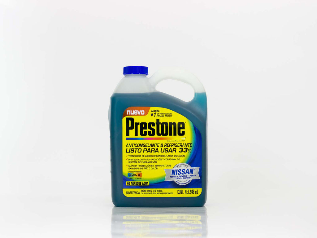 ANTICONGELANTE PRESTONE 33% AZUL NISSAN 946ML